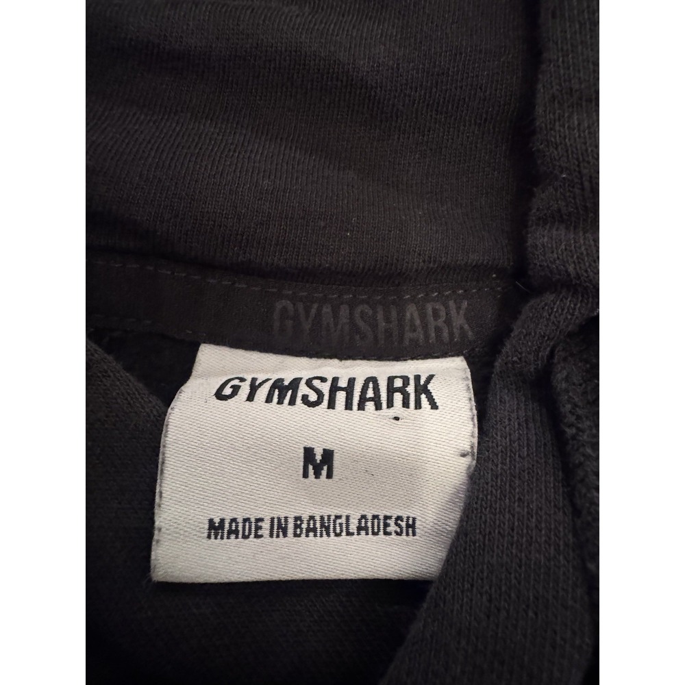 Men's Medium Black Gymshark Pullover Hoodie - Picture 4 of 7